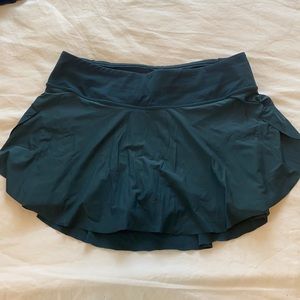 LULULEMON TEAL TENNIS SKIRT